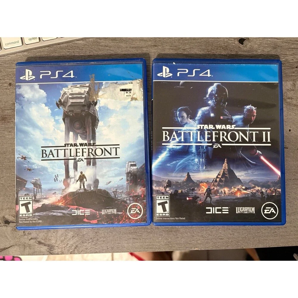 Star Wars battlefront 1& 2 ps4